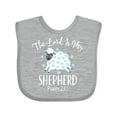 thumbnail image 1 of Inktastic The Lord is My Shepherd Psalm 23 Boys or Girls Baby Bib, 1 of 4