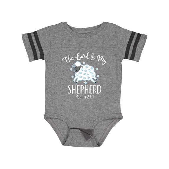 Inktastic The Lord is My Shepherd Psalm 23 Boys or Girls Baby Bodysuit