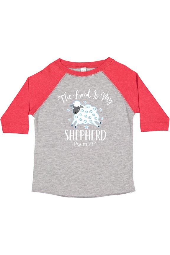 The Lord is My Shepherd Psalm 23 Boys or Girls Toddler T-Shirt