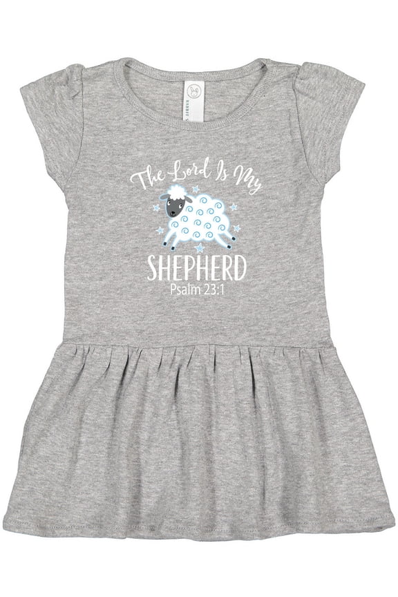 The Lord is My Shepherd Psalm 23 Girls Toddler Dress