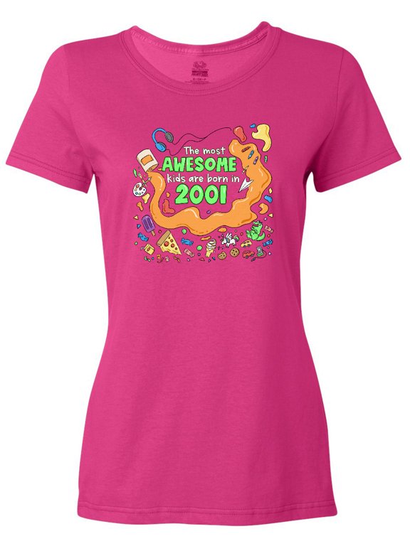 The Most Awesome Kids are Born in 2001 Women's T-Shirt