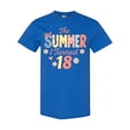 thumbnail image 1 of Inktastic The Summer I Turned 18 Pastel Birthday Design T-Shirt, 1 of 5