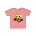 thumbnail image 1 of Inktastic The Sweetest Boy with Bee and Honey Combs Boys or Girls Baby T-Shirt, 1 of 5