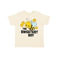 thumbnail image 1 of Inktastic The Sweetest Boy with Bee and Honey Combs Boys or Girls Toddler T-Shirt, 1 of 5