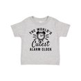 thumbnail image 1 of Inktastic The Worlds Cutest Alarm Clock Boys or Girls Baby T-Shirt, 1 of 5
