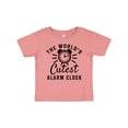 thumbnail image 1 of Inktastic The Worlds Cutest Alarm Clock Boys or Girls Baby T-Shirt, 1 of 5