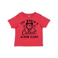 thumbnail image 1 of Inktastic The Worlds Cutest Alarm Clock Boys or Girls Toddler T-Shirt, 1 of 5