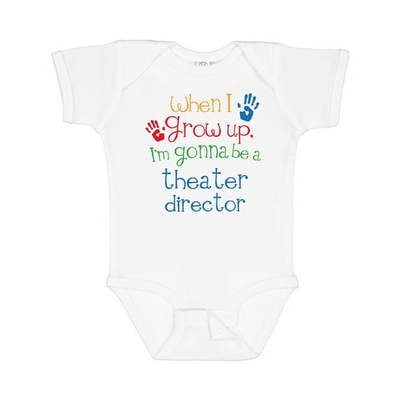 Inktastic Theater Director Future Boys or Girls Baby Bodysuit