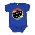 thumbnail image 1 of Inktastic Theater Masks Acting Retro Sunset Boys or Girls Baby Bodysuit, 1 of 5