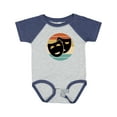 thumbnail image 1 of Inktastic Theater Masks Acting Retro Sunset Boys or Girls Baby Bodysuit, 1 of 5