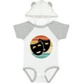 thumbnail image 1 of Inktastic Theater Masks Acting Retro Sunset Boys or Girls Baby Bodysuit, 1 of 5