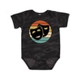 thumbnail image 1 of Inktastic Theater Masks Acting Retro Sunset Boys or Girls Baby Bodysuit, 1 of 5