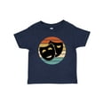 thumbnail image 1 of Inktastic Theater Masks Acting Retro Sunset Boys or Girls Baby T-Shirt, 1 of 5