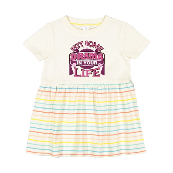 Inktastic Theater Put Some Drama in Your Life Girls Baby Dress