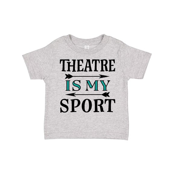 Inktastic Theatre Is My Sport Drama Acting Boys or Girls Toddler T-Shirt