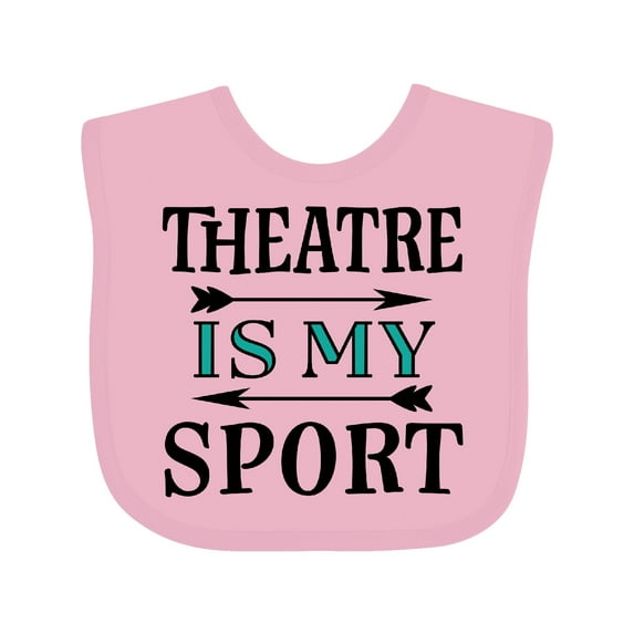 Inktastic Theatre is My Sport Drama Acting Boys or Girls Baby Bib