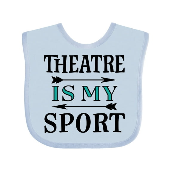 Inktastic Theatre is My Sport Drama Acting Boys or Girls Baby Bib