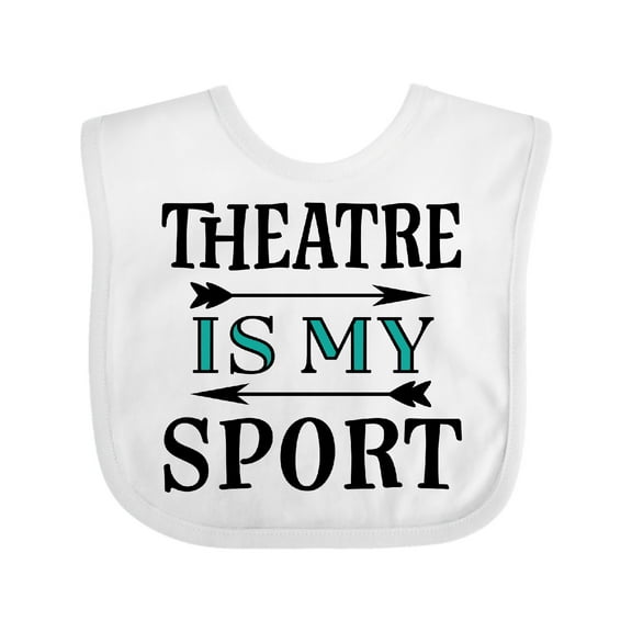 Inktastic Theatre is My Sport Drama Acting Boys or Girls Baby Bib