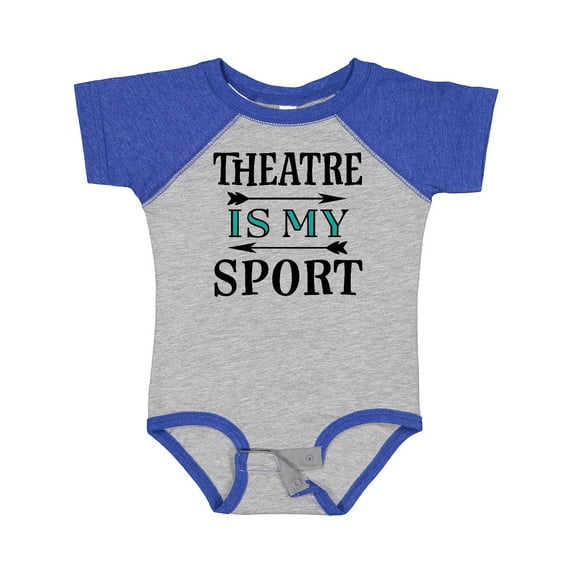 Inktastic Theatre is My Sport Drama Acting Boys or Girls Baby Bodysuit