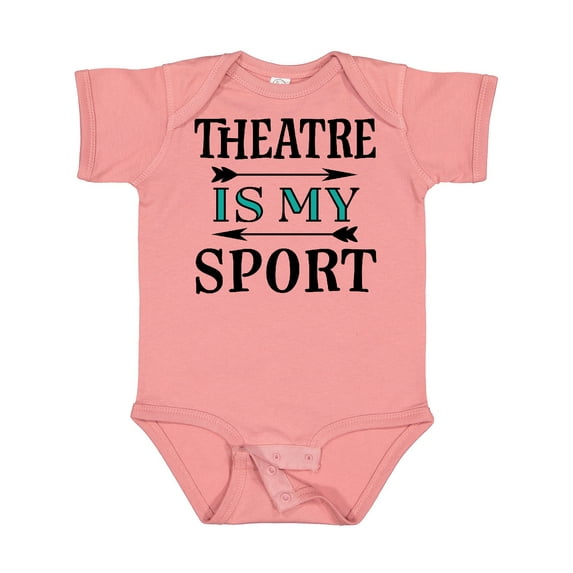 Inktastic Theatre is My Sport Drama Acting Boys or Girls Baby Bodysuit