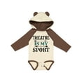 thumbnail image 1 of Inktastic Theatre is My Sport Drama Acting Boys or Girls Long Sleeve Baby Bodysuit, 1 of 5