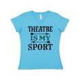 thumbnail image 1 of Inktastic Theatre is My Sport Drama Acting Women's V-Neck T-Shirt, 1 of 5