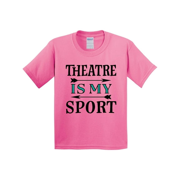 Inktastic Theatre is My Sport Drama Acting Youth T-Shirt