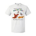thumbnail image 1 of Inktastic There's No Party Like Mardi Gras With Partying Seafood T-Shirt, 1 of 5