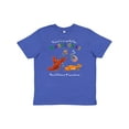 thumbnail image 1 of Inktastic There's No Party Like Mardi Gras With Partying Seafood Youth T-Shirt, 1 of 5