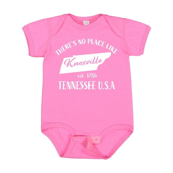 Inktastic There's No Place Like Knoxville Tennessee Boys or Girls Baby Bodysuit