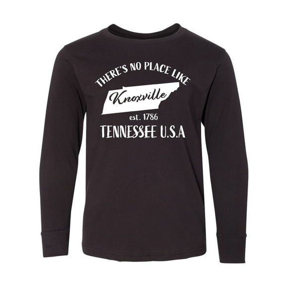 Inktastic There's No Place Like Knoxville Tennessee Long Sleeve Youth T-Shirt