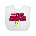 thumbnail image 1 of Inktastic These Fools Put My Cape on Backwards &reg; Boys or Girls Baby Bib, 1 of 4