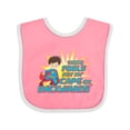 thumbnail image 1 of Inktastic These Fools Put My Cape on Backwards&reg; Superhero Edition Boys Baby Bib, 1 of 4