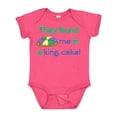 thumbnail image 1 of Inktastic They Found Me in a King Cake Boys or Girls Baby Bodysuit, 1 of 5