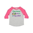 thumbnail image 1 of Inktastic They Found Me in a King Cake Boys or Girls Toddler T-Shirt, 1 of 5