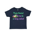thumbnail image 1 of Inktastic They Found Me in a King Cake Boys or Girls Toddler T-Shirt, 1 of 5