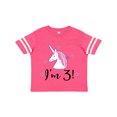 thumbnail image 1 of Inktastic Third Birthday Cute Unicorn Girls Toddler T-Shirt, 1 of 5