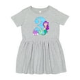 thumbnail image 1 of Inktastic Third Birthday Mermaid Girls Toddler Dress, 1 of 5