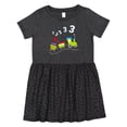 thumbnail image 1 of Inktastic Third Birthday Party Train Girls Toddler Dress, 1 of 5