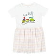 thumbnail image 1 of Inktastic Third Birthday Party Train Girls Toddler Dress, 1 of 5