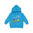 thumbnail image 1 of Inktastic Third Birthday Party Train Toddler Hoodie, 1 of 4