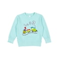 thumbnail image 1 of Inktastic Third Birthday Party Train Toddler Sweatshirt, 1 of 4
