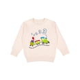 thumbnail image 1 of Inktastic Third Birthday Party Train Toddler Sweatshirt, 1 of 4
