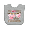 thumbnail image 1 of Inktastic This Big Sister is Expecting a Little Sister Girls Baby Bib, 1 of 4