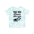 thumbnail image 1 of Inktastic This Boy Loves Digger Trucks Construction Boys Toddler T-Shirt, 1 of 5