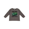 thumbnail image 1 of Inktastic This Boy Loves Trucks Boys Long Sleeve Toddler T-Shirt, 1 of 5
