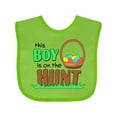 thumbnail image 1 of Inktastic This Boy is on the Hunt- Easter Eggs Boys Baby Bib, 1 of 4