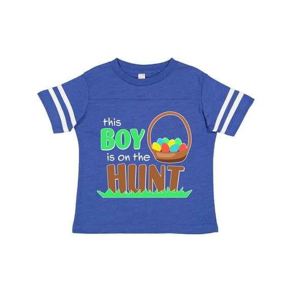 Inktastic This Boy is on the Hunt- Easter Eggs Boys Toddler T-Shirt