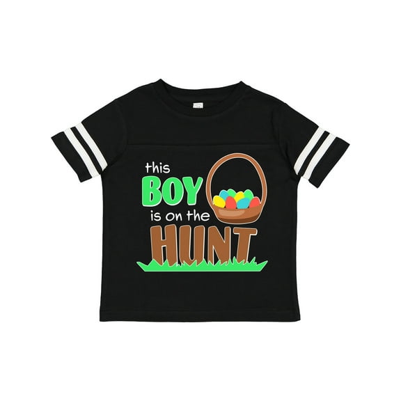 Inktastic This Boy is on the Hunt- Easter Eggs Boys Toddler T-Shirt
