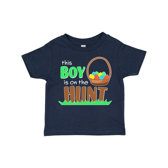 Inktastic This Boy is on the Hunt- Easter Eggs Boys Toddler T-Shirt